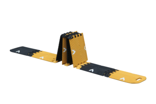 UDOBÄR Speed bump, width 3000 mm, yellow/black