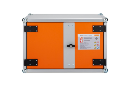 Cemo Explosion-proof lithium-ion storage cabinet lockEX 8/5, height x width x depth 520 x 800 x 660 mm
