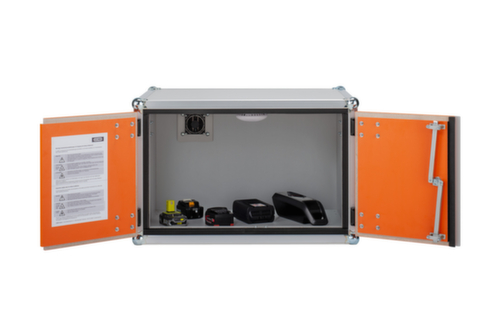 Cemo Explosion-proof lithium-ion storage cabinet lockEX 8/5, height x width x depth 520 x 800 x 660 mm