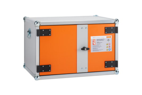 Cemo Explosion-proof lithium-ion storage cabinet lockEX 8/5, height x width x depth 520 x 800 x 660 mm