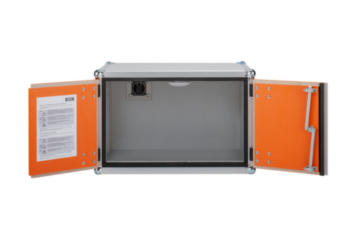 Cemo Explosion-proof lithium-ion storage cabinet lockEX 8/5, height x width x depth 520 x 800 x 660 mm