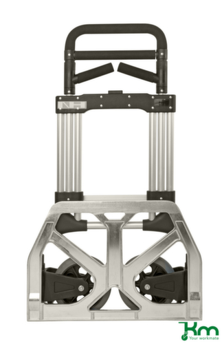 Kongamek Aluminum hand truck, load capacity 200 kg, Rubber tires