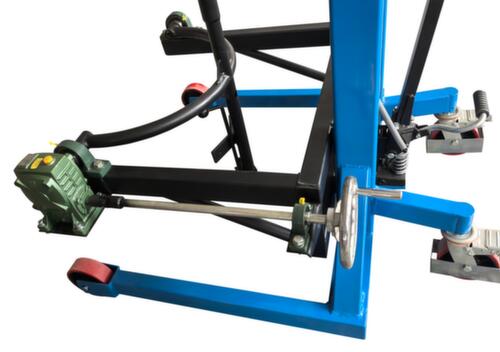 UDOBÄR Drum lifter roller with tilting function, 400 kg Load capacity