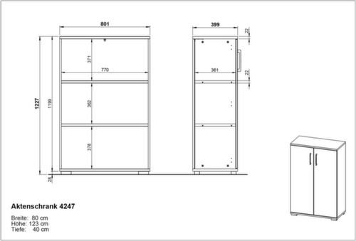 Filing cabinet GW-PROFI 2.0