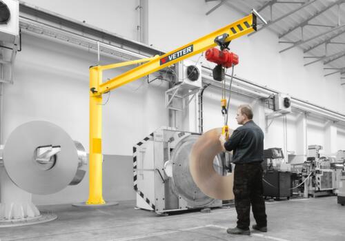 Vetter Wall-mounted slewing jib crane PRAKTIKUS