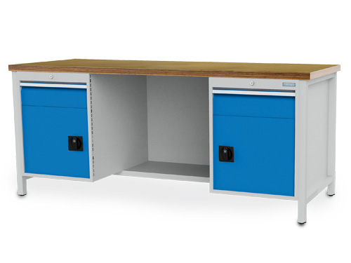Bedrunka + Hirth Workbench with rear panel