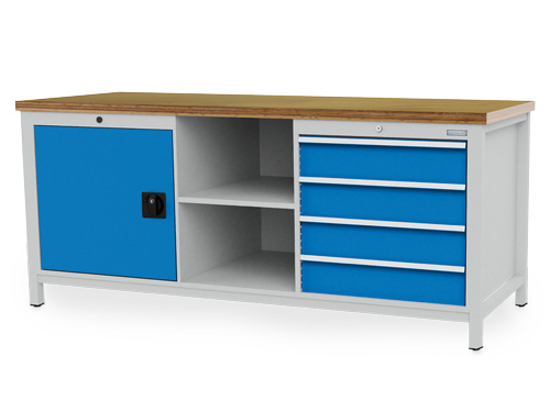 Bedrunka + Hirth Workbench with rear panel