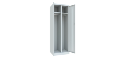 PAVOY Clothes/linen cupboard Basis Plus with 2 compartments, compartment width 300 mm