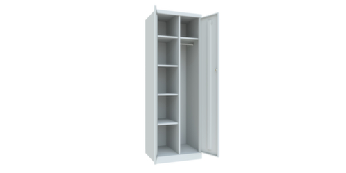 PAVOY Clothes/linen cupboard Basis Plus with 4 shelves, compartment width 300 mm