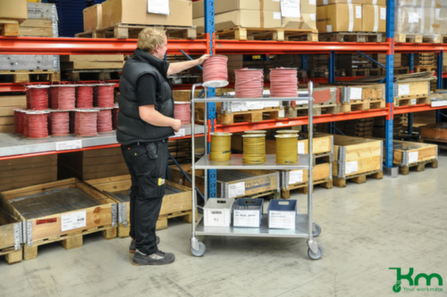 Kongamek Lightweight shelf trolley