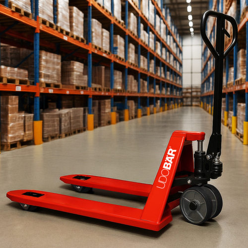 UDOBÄR Pallet truck, 2500 kg Load capacity, Polyurethane/Polyurethane