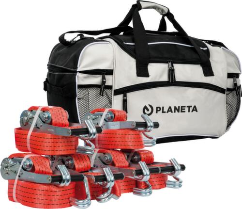 Planeta-Hebezeuge 6 lashing straps with ratchet