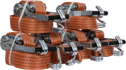 Planeta-Hebezeuge 6 lashing straps with ratchet