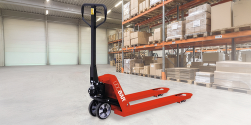 UDOBÄR Pallet truck, 2500 kg Load capacity, Polyurethane/Polyurethane