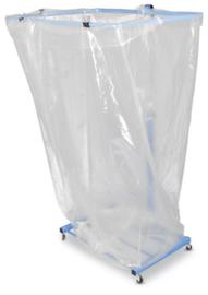 Large volume bin liner stand