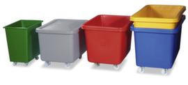 Mobile rectangular container