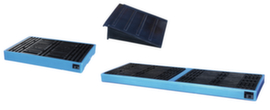 PE flat-bottom tray