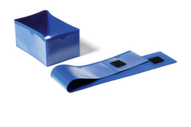 Durable Pallet foot banderole with Velcro fastener, height x width 75 x 596 mm