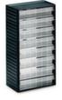 Treston Transparent magazine, 8 Drawer(s), anthracite gray/transparent