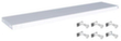 hofe Shelf for boltless shelving standard design, width x depth 1300 x 300 mm