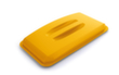 Durable Support cover for Recycling bins, yellow