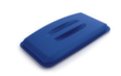 Durable Support cover for Recycling bins, blue