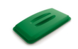 Durable Support cover for Recycling bins, green