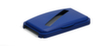 Durable Support cover for Recycling bins, blue