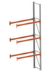 META Pallet rack MULTIPAL for 4 pallets, 1825 mm wide, 4 storage levels