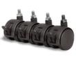 4 double swivel castors for Row wardrobe