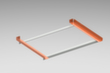 META Angled support frame for pallet rackingDepth 800 mm