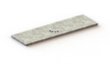 META Shelf with longitudinal channel, width x depth 1000 x 300 mm