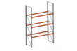 META Pallet rack MULTIPAL for 12 pallets, 2870 mm wide, 4 storage levels