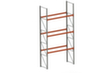 META Pallet rack MULTIPAL for 12 pallets, 2870 mm wide, 4 storage levels