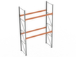 META Pallet rack MULTIPAL for 9 pallets, 2870 mm wide, 3 storage levels