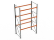 META Pallet rack MULTIPAL for 8 pallets, 1995 mm wide, 4 storage levels
