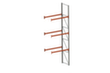 META Pallet rack MULTIPAL for 8 pallets, 1910 mm wide, 4 storage levels