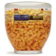 3M(TM) Earplugs 1100 in dispenser, sound insulation 29 dB