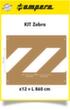 a.m.p.e.r.e. Template set for floor marking device