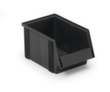 Treston ESD visual storage box, black, depth 300 mm, Polypropylene