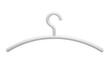 Coat hanger, white