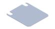 Shims for Wide span rack