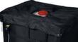 Insulating cover for heating jacket for IBC
