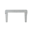 Connecting piece for Floor protection mat, silver