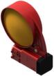 Schake LED beacon light PowerNox, with Automatic twilight control, red