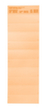 EICHNER Labeling plate, orange