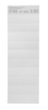 EICHNER Labeling plate, white
