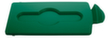 Rubbermaid Lid Slim Jim® for Recycling station, green