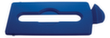 Rubbermaid Lid Slim Jim® for Recycling station, blue