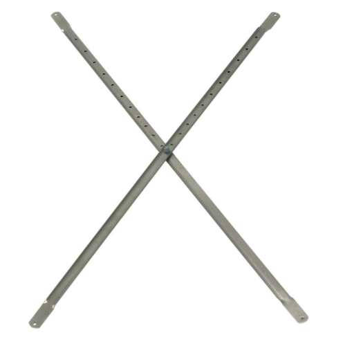 Hupfer Diagonal bracing for boltless shelving